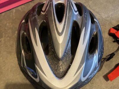 Gray Adult Bike Helmet