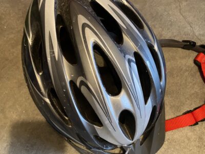 Gray Adult Bike Helmet