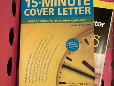 "15-Minute Cover Letter" by Michael Farr and Louise Kursmark (Second Edition)